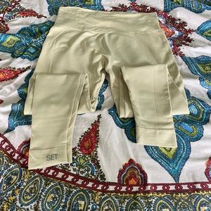 Set active oat milk leggings